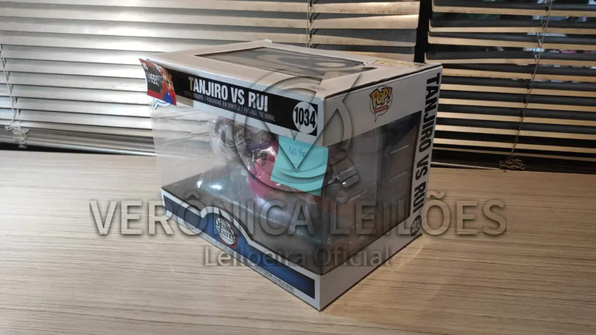 LOTE 058 - Funko Pop! Moment - Demon Slayer - Tanjiro vs Rui cod 1034 - médio