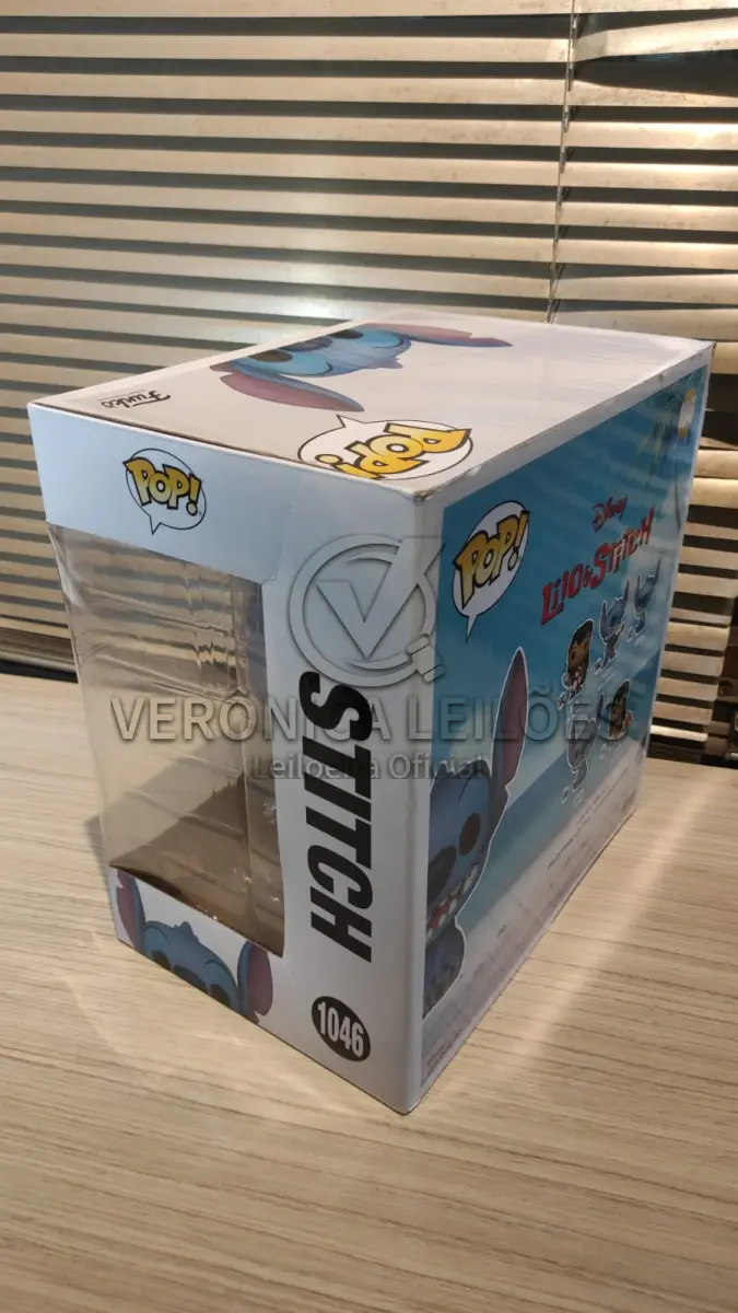 LOTE 066 - Funko Pop! Lilo e Stitch - Stitch - Grande - Cod 1046