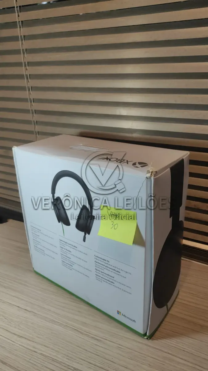 LOTE 030 - Fone de ouvido/Headset Xbox Model 1984 com fio