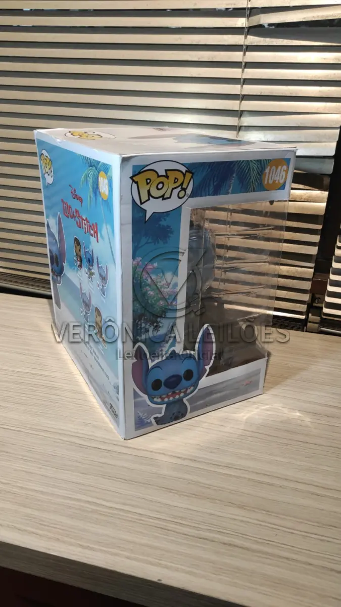 LOTE 069 - Funko Pop! Lilo e Stitch - Stitch - Grande - Cod 1046