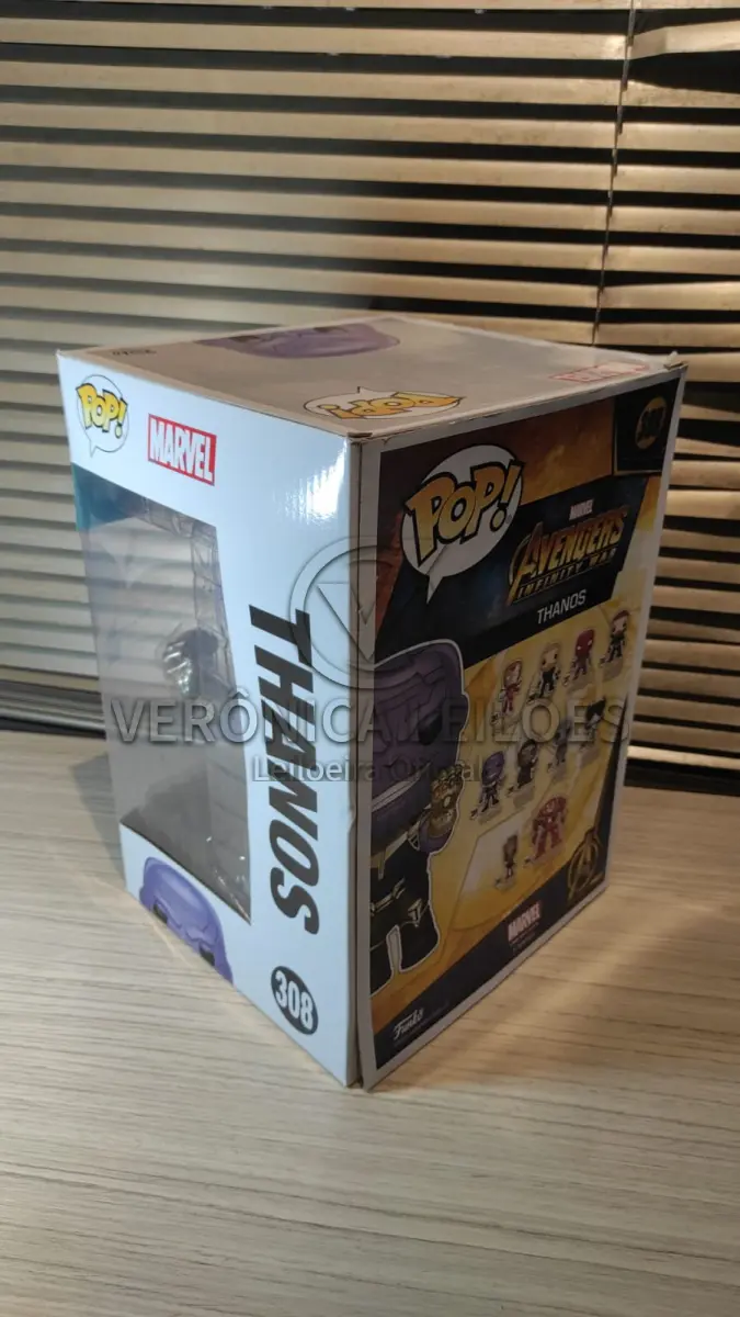 LOTE 057 - Funko Pop! Av. infinity wars - Thanos - 308- Grande