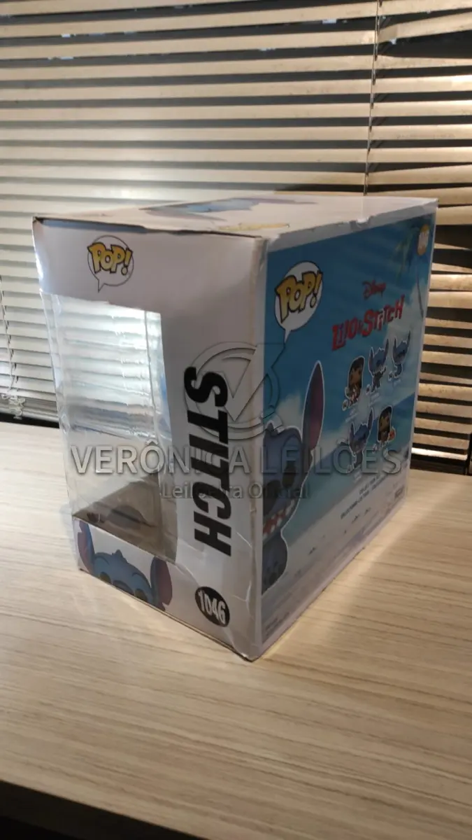 LOTE 069 - Funko Pop! Lilo e Stitch - Stitch - Grande - Cod 1046