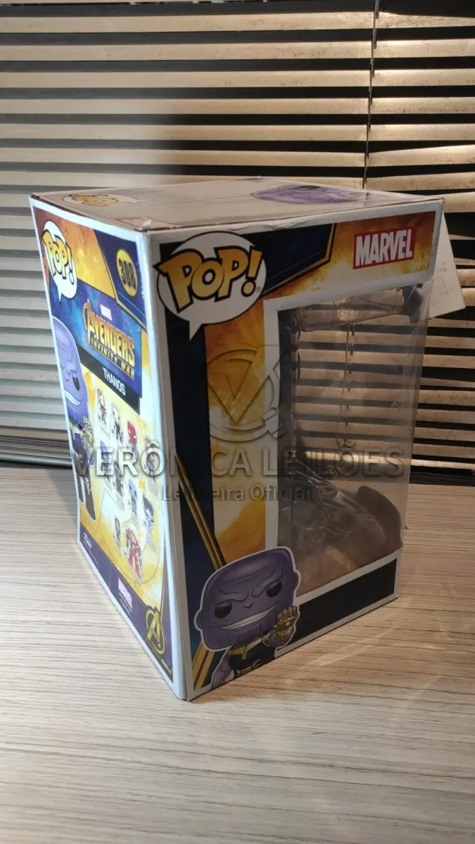 LOTE 057 - Funko Pop! Av. infinity wars - Thanos - 308- Grande