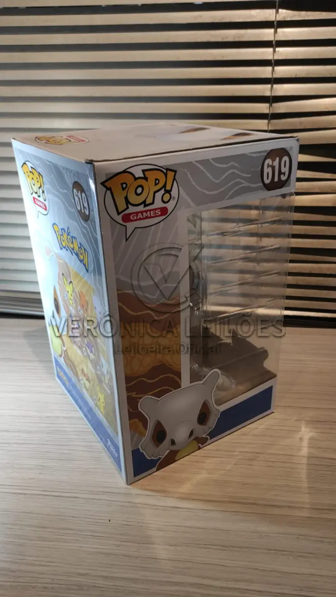 LOTE 077 - Funko Pop 619 - Pokemon Cubone - Grande