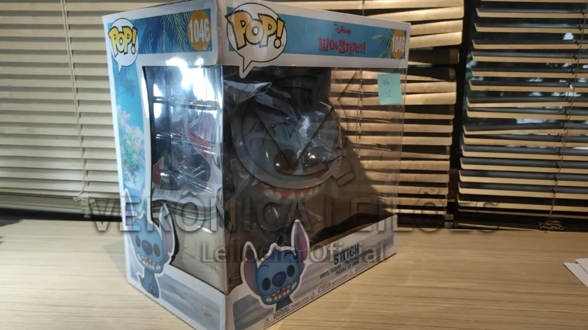 LOTE 078 - Funko Pop! Lilo e Stitch - Stitch - Grande - Cod 1046