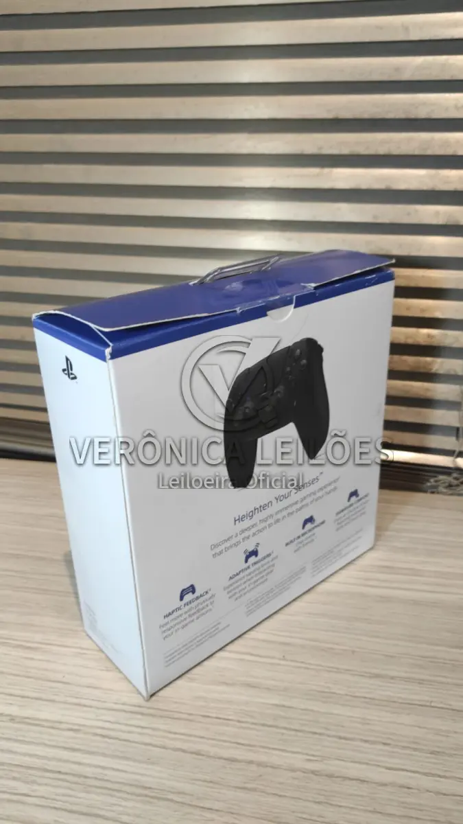 LOTE 011 - Controle para videogame Playstation 5 - Dualsense - Preto