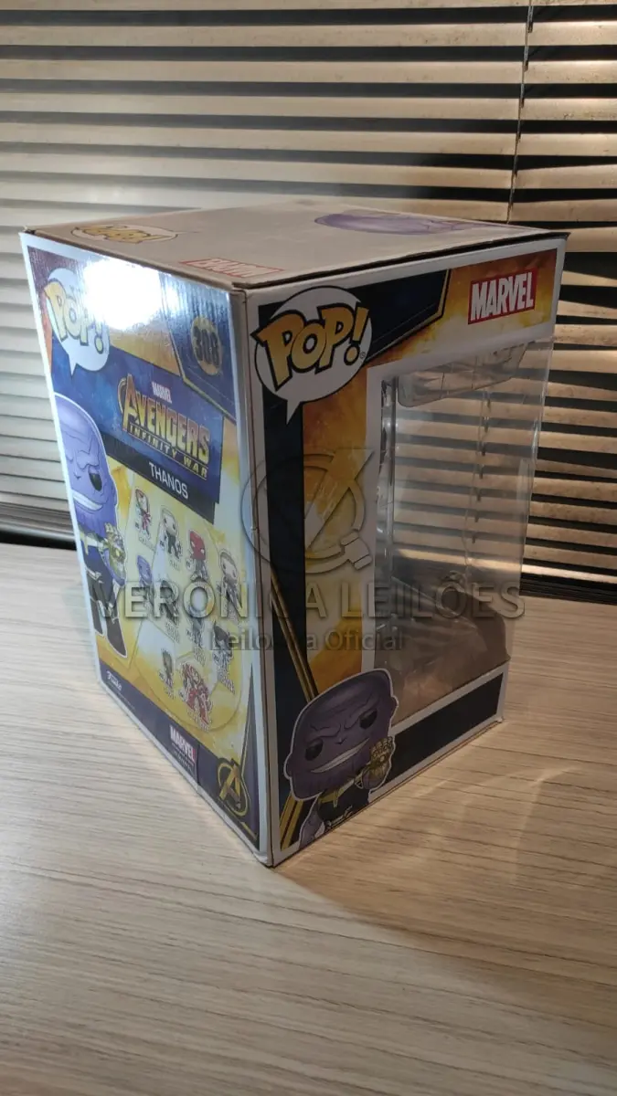 LOTE 059 - Funko Pop! Av. infinity wars - Thanos - 308- Grande