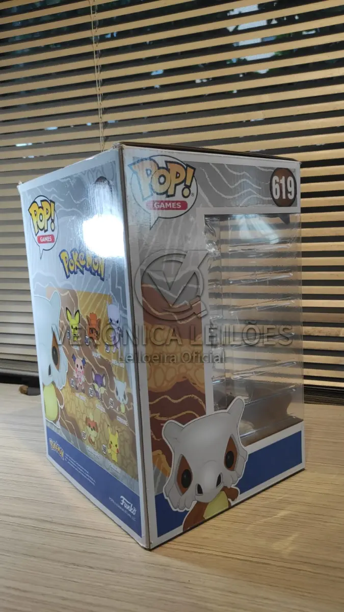 LOTE 062 - Funko Pop 619 - Pokemon Cubone - Grande