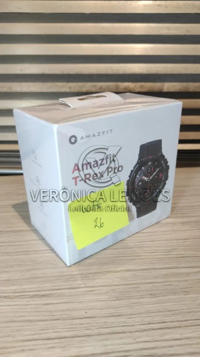 LOTE 026 - RELÓGIO SMARTWATCH AMAZFIT T-REX PRO