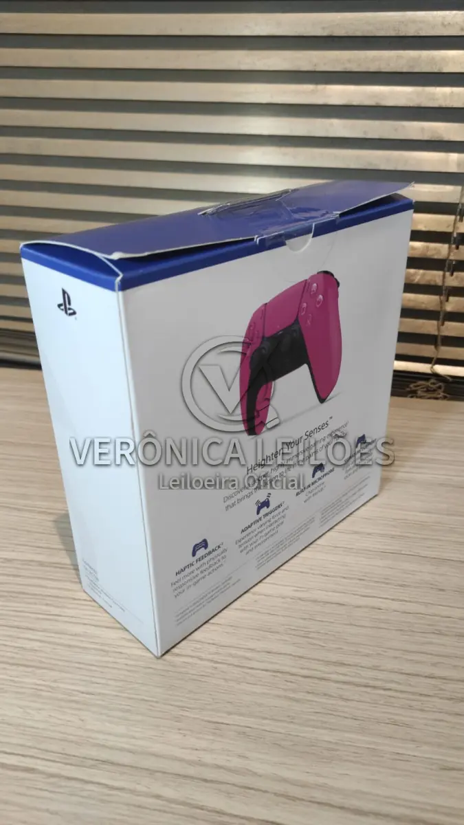 LOTE 013 - Controle para Videogame Playstation 5 - Dualsense - Rosa
