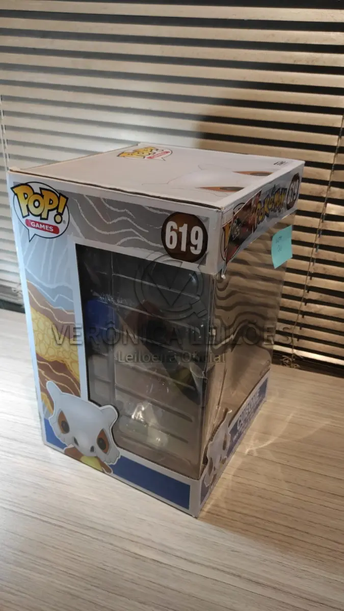 LOTE 076 - Funko Pop 619 - Pokemon Cubone - Grande