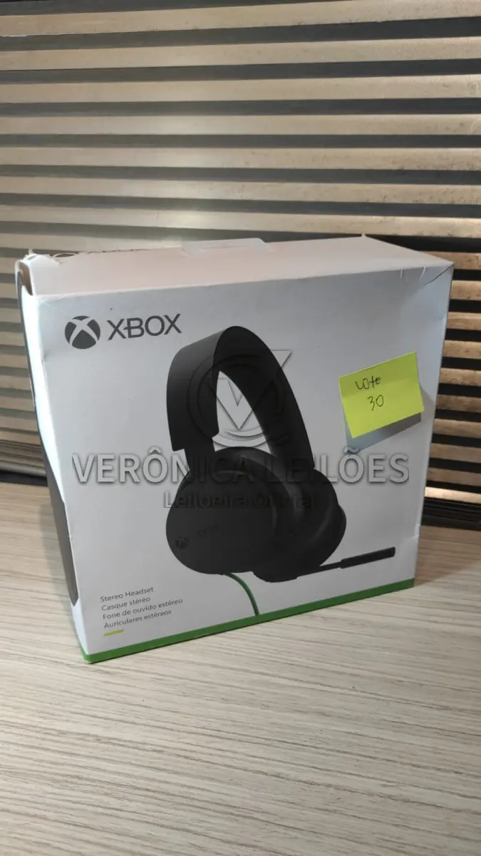 LOTE 030 - Fone de ouvido/Headset Xbox Model 1984 com fio