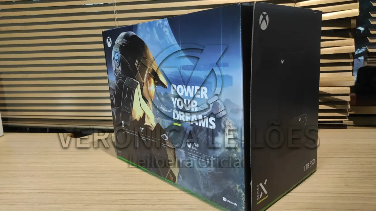 LOTE 014 - Videogame Xbox - Series X - 1 TB SSD - Preto