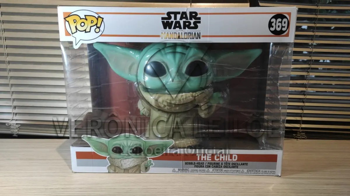 LOTE 056 - Funko Pop! Star Wars - The Child - código 369 - Grande