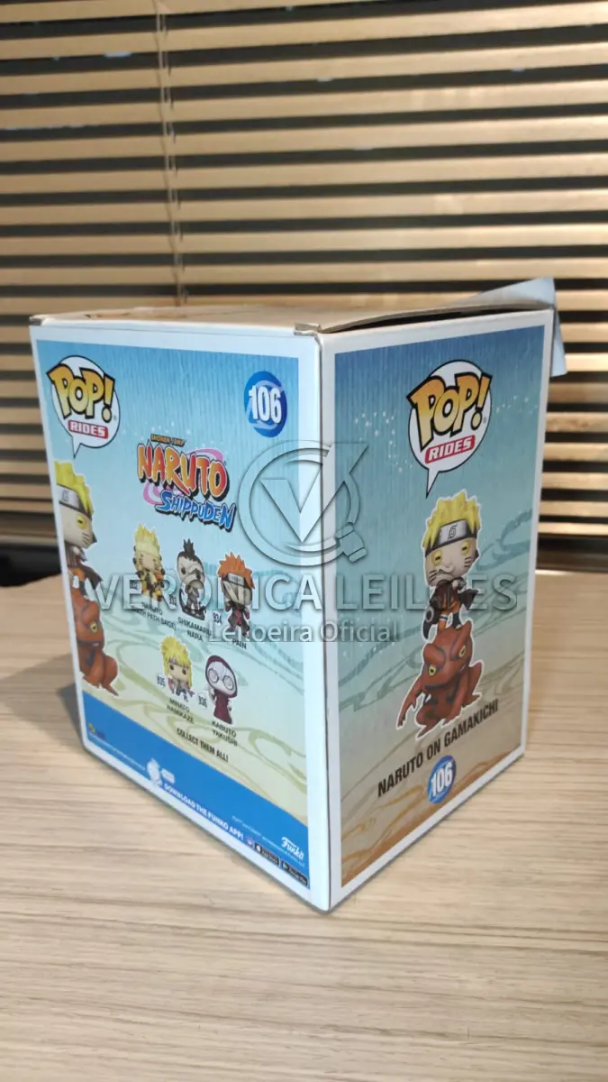 LOTE 063 - Funko Pop! Rides Naruto on Gamakichi 106