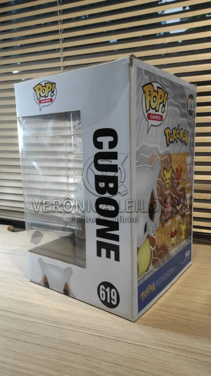 LOTE 062 - Funko Pop 619 - Pokemon Cubone - Grande