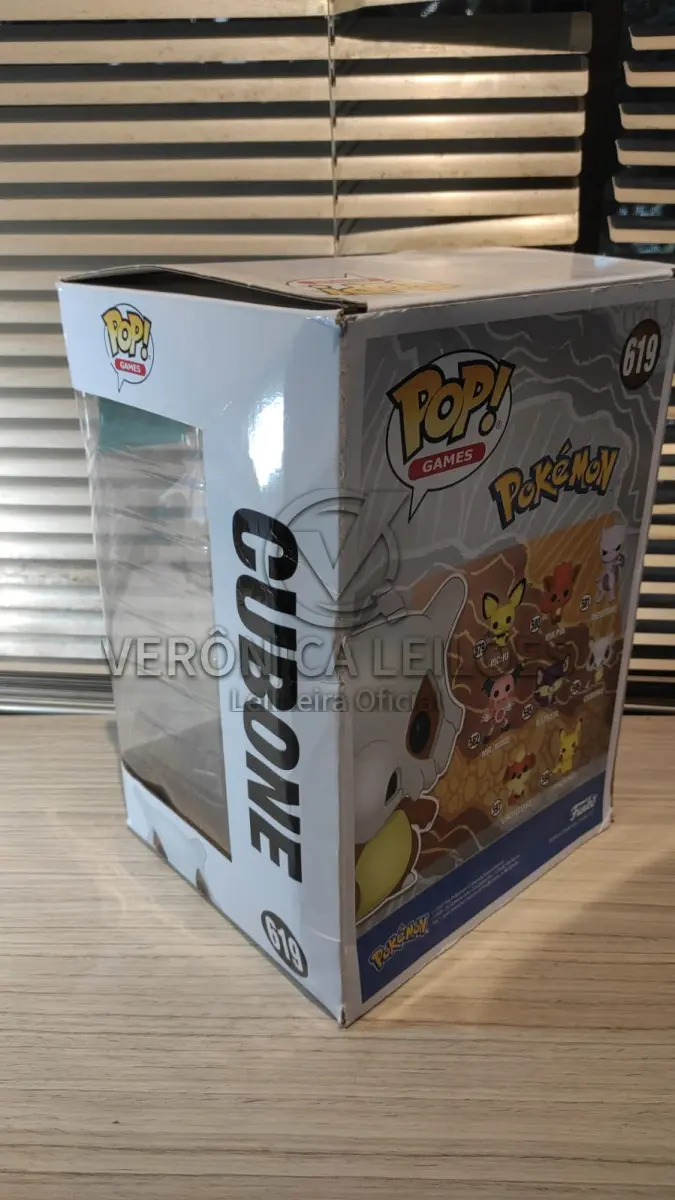 LOTE 074 - Funko Pop 619 - Pokemon Cubone - Grande