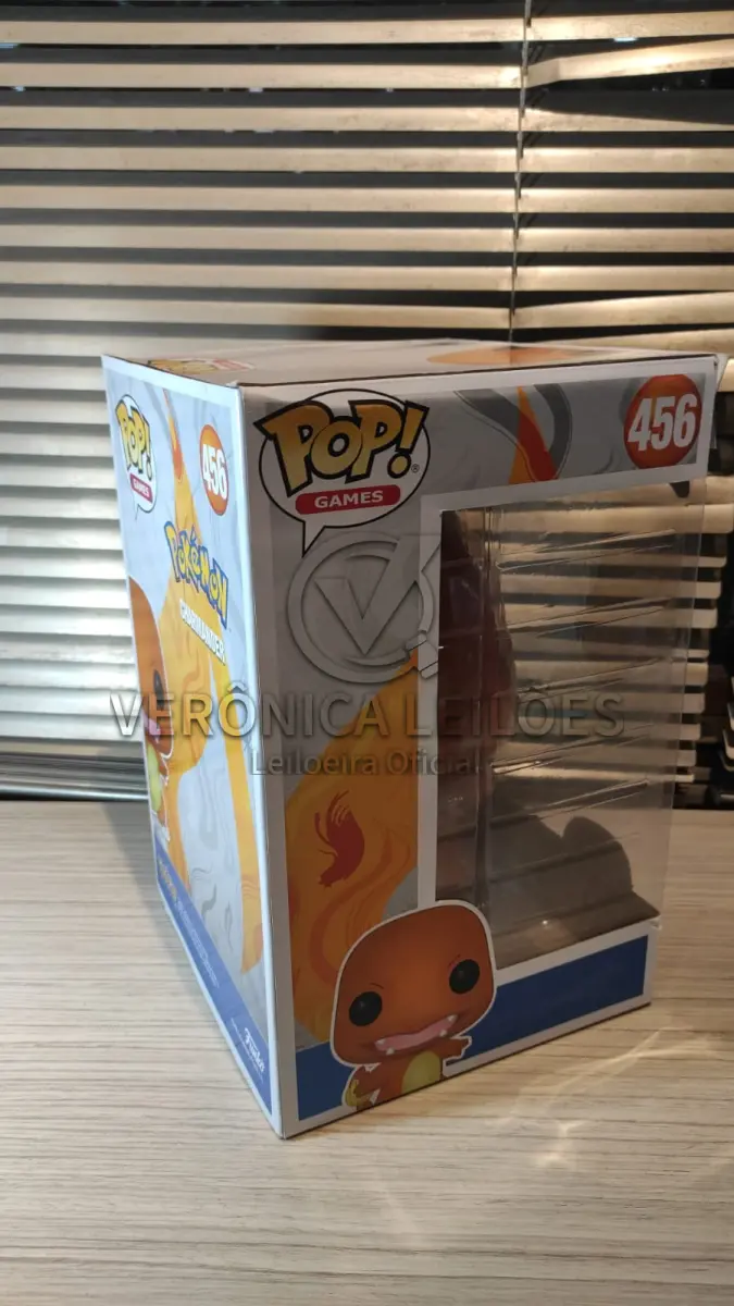 LOTE 072 - Funko Pop! Pokemon - Charmander - Cod 456 - Grande