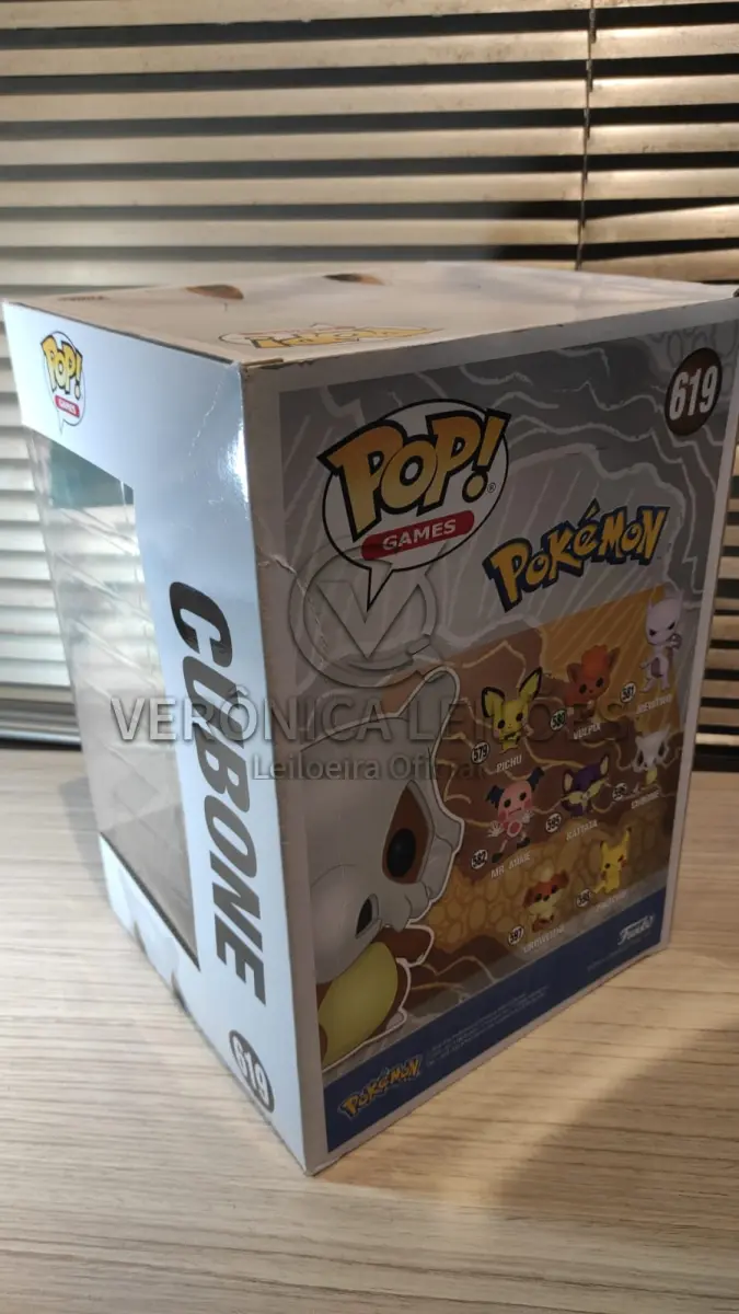 LOTE 077 - Funko Pop 619 - Pokemon Cubone - Grande