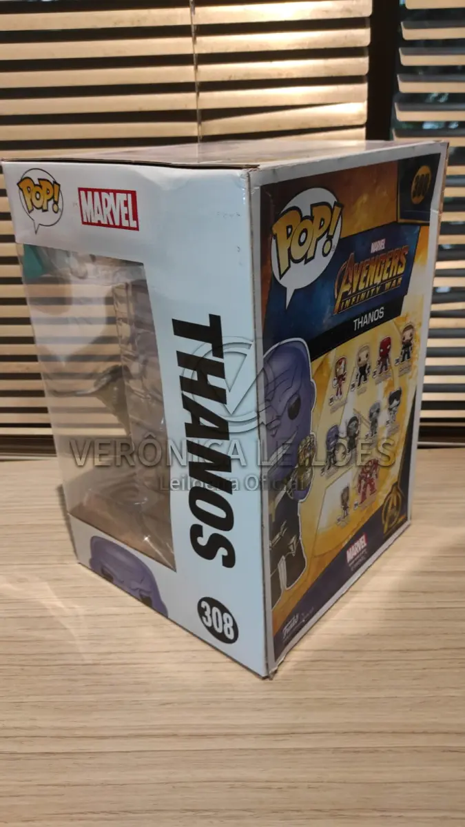 LOTE 070 - Funko Pop! Av. infinity wars - Thanos - 308- Grande