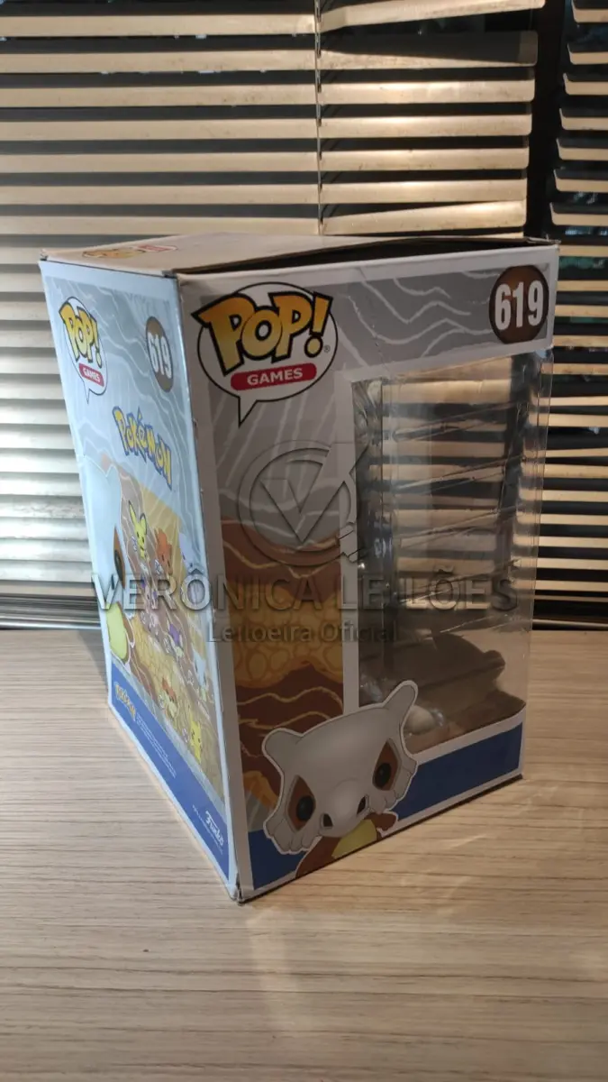 LOTE 074 - Funko Pop 619 - Pokemon Cubone - Grande