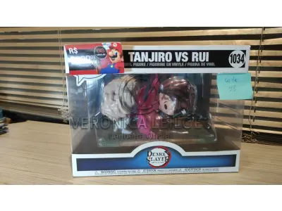 LOTE 058 - Funko Pop! Moment - Demon Slayer - Tanjiro vs Rui cod 1034 - médio