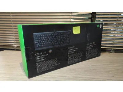 LOTE 044 - Kits teclado e mouse Razer Level Up Bundle Cynosa Lite