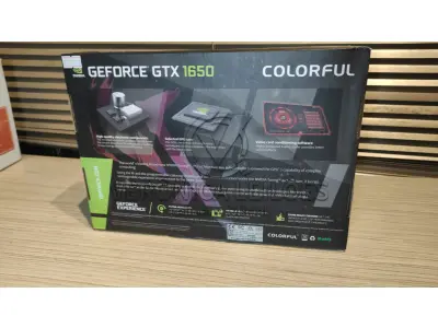 LOTE 027 - Placa de Vídeo Geforce Experience GTX 1650 NB 4GD6-V