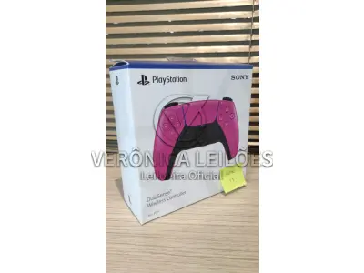 LOTE 013 - Controle para Videogame Playstation 5 - Dualsense - Rosa