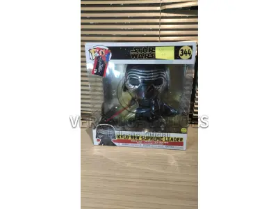 LOTE 065 - Funko Pop! Star Wars 344 - Kylo Ren Supreme Leader - Grande