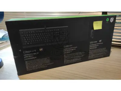 LOTE 044 - Kits teclado e mouse Razer Level Up Bundle Cynosa Lite