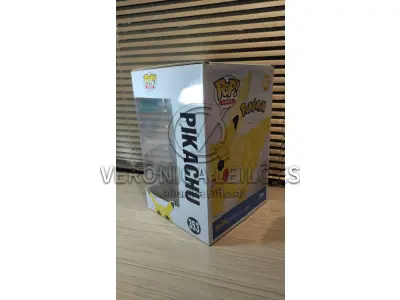 LOTE 054 - Funko Pop! Pokemon - Pikachu prateado - Código 353 Grande
