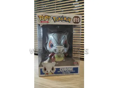 LOTE 062 - Funko Pop 619 - Pokemon Cubone - Grande