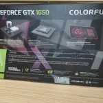 LOTE 027 - Placa de Vídeo Geforce Experience GTX 1650 NB 4GD6-V