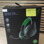 LOTE 020 - Fone de ouvido/Headset Razer Kaira X com fio - Preto
